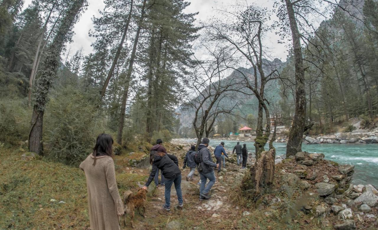 Parvati Kuteer Riverside Resort Kasol Exteriér fotografie